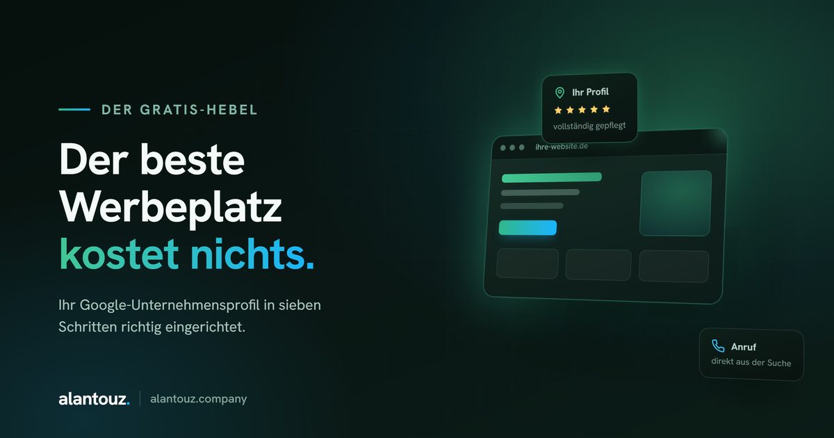 Google-Unternehmensprofil optimieren