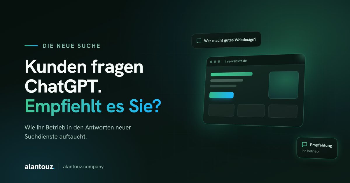 Wenn ChatGPT Ihre Firma empfiehlt (AEO)