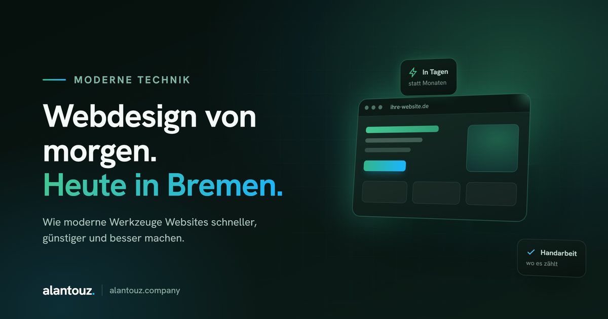 Modernes Webdesign in Bremen