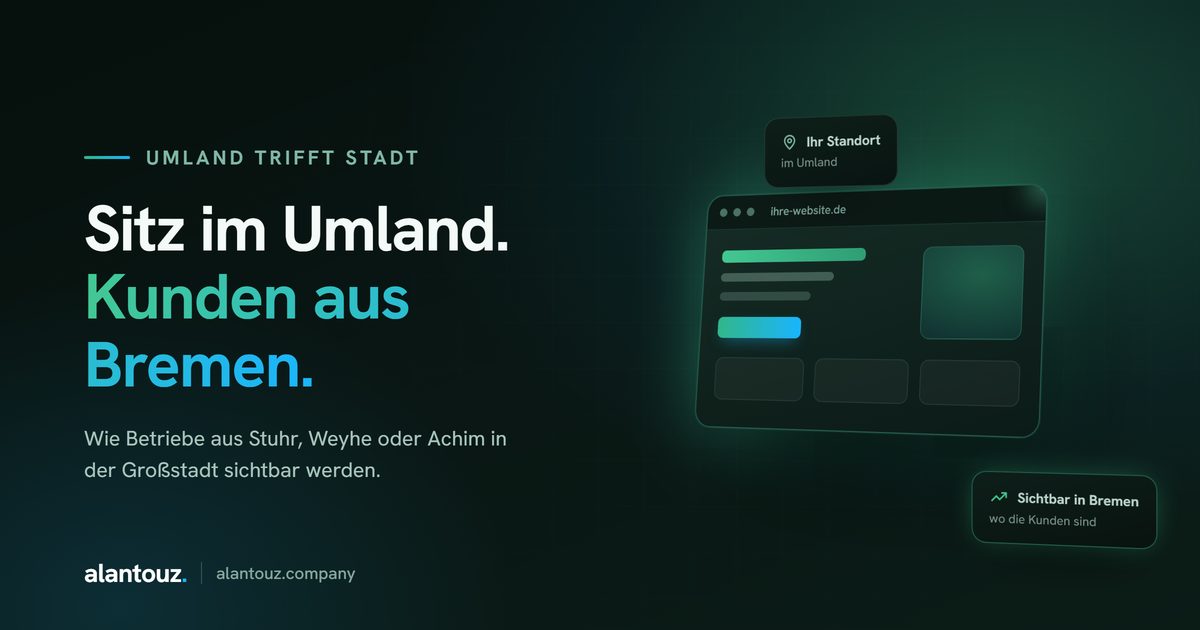 Betrieb im Umland, Kunden aus Bremen