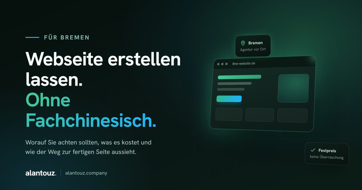 Webseite erstellen lassen in Bremen