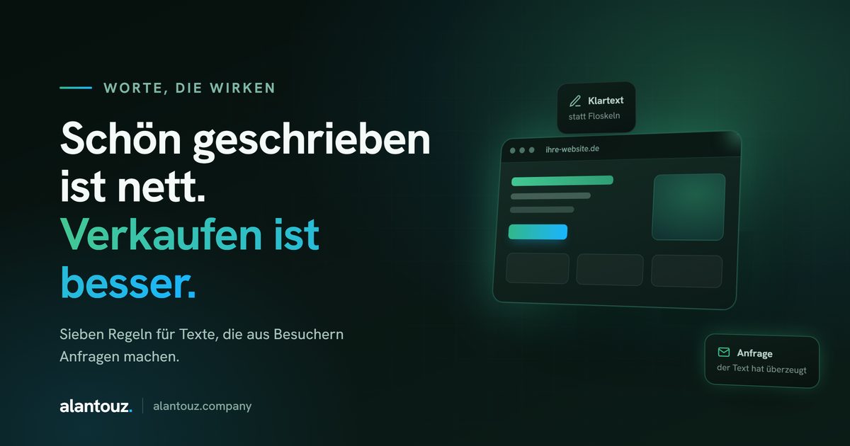 Website-Texte, die verkaufen