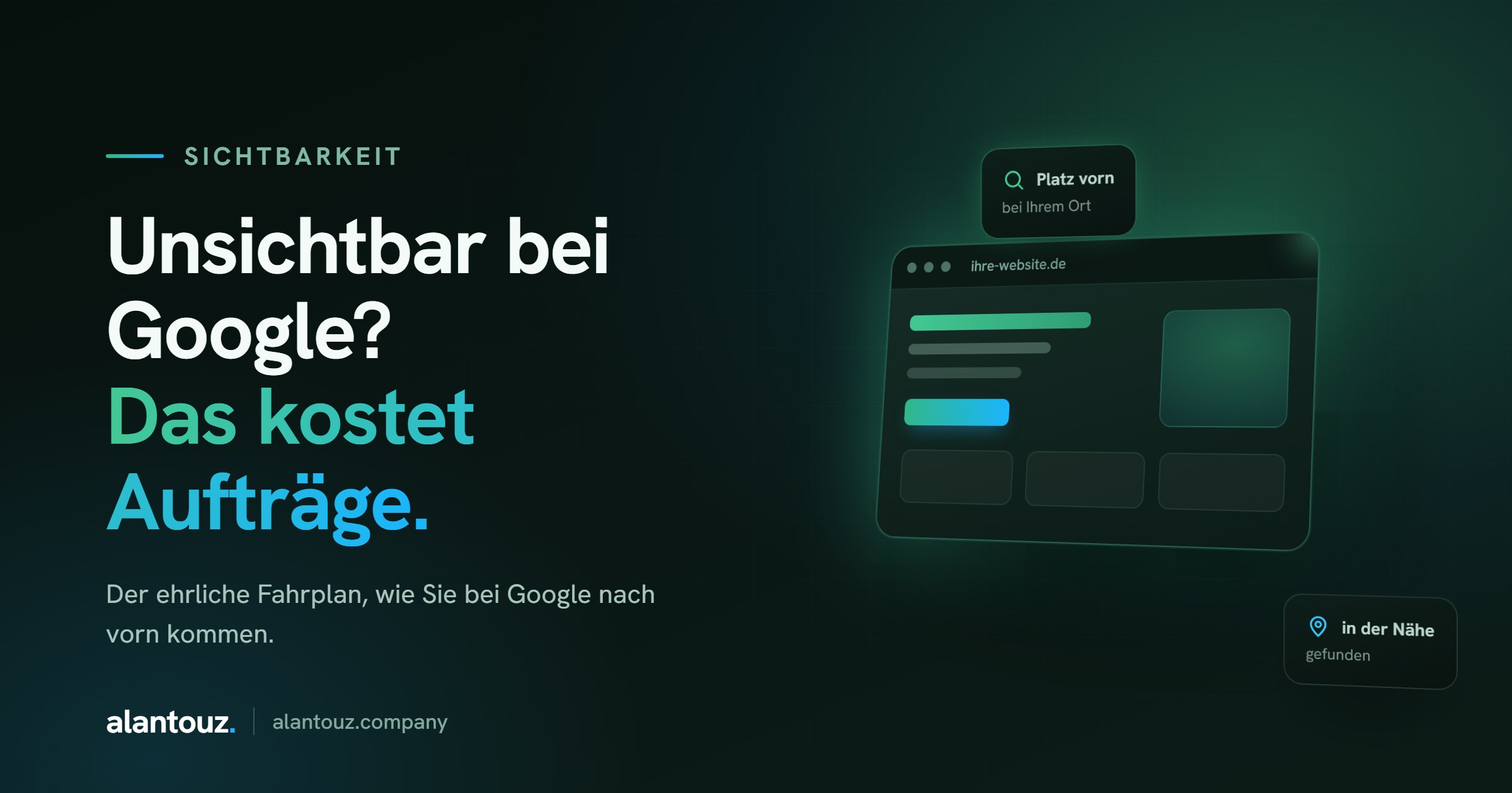 Bei Google gefunden werden, Beitragsbild von Al Antouz Company aus Bremen