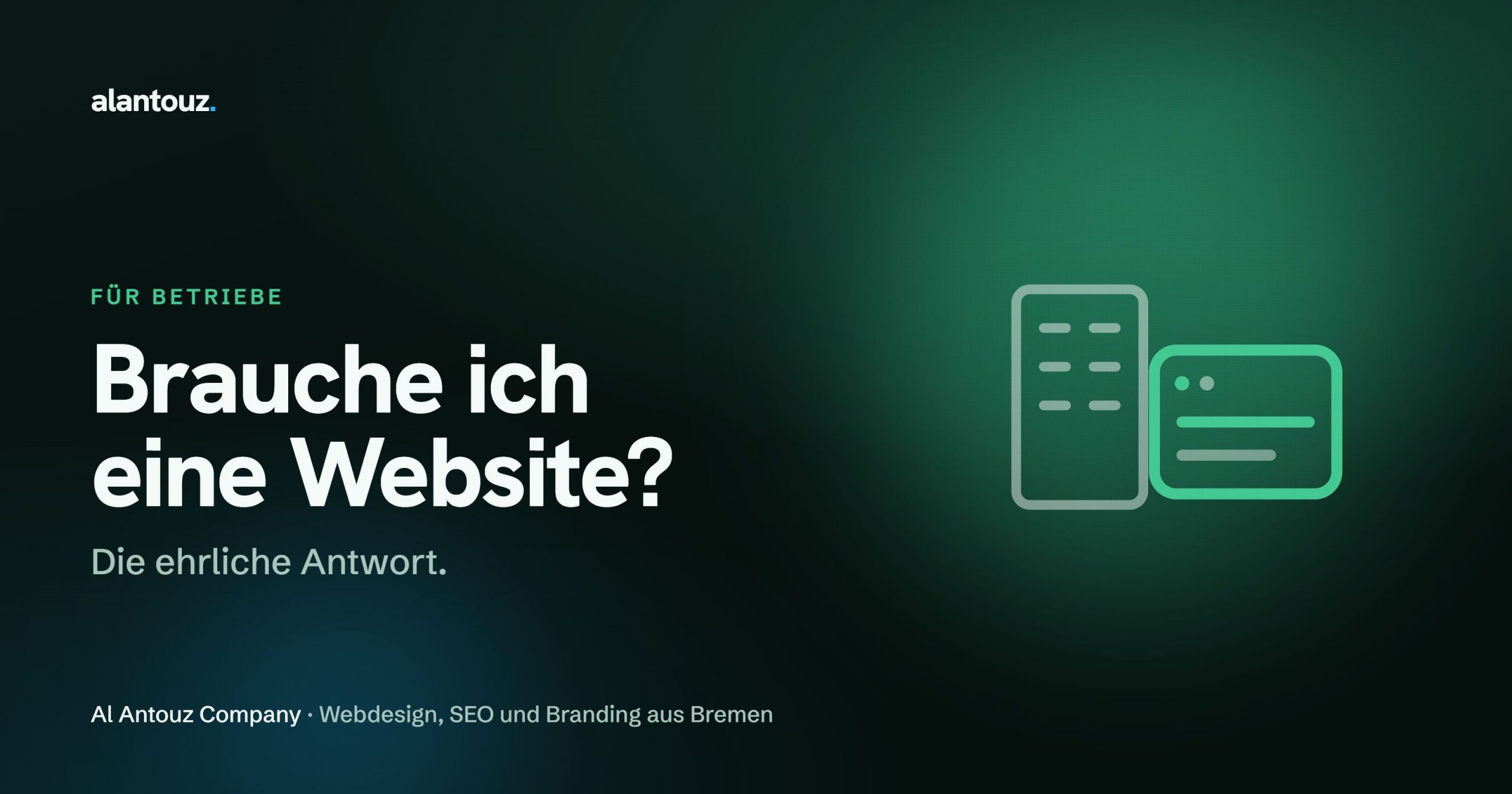 Kunde sucht auf dem Smartphone bei Google nach einem lokalen Betrieb