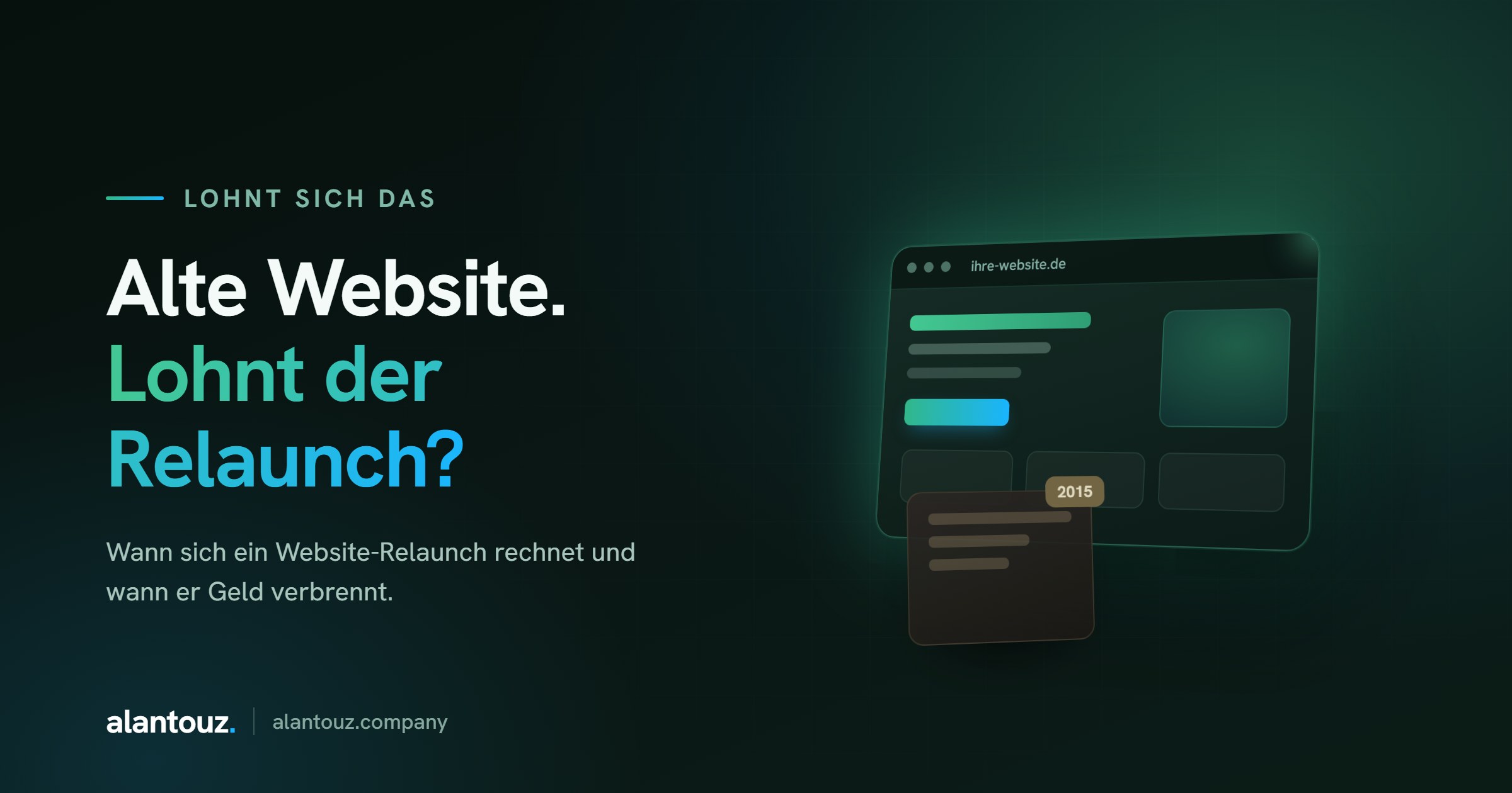 Website-Relaunch, Beitragsbild von Al Antouz Company aus Bremen